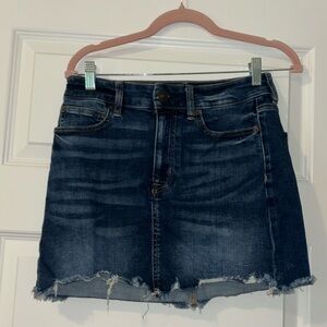 American Eagle regular next level stretch jean skirt with pockets